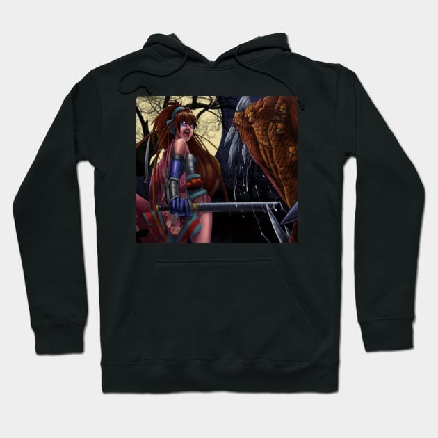 Anime Demon Hunter Hoodie by buffalotrident